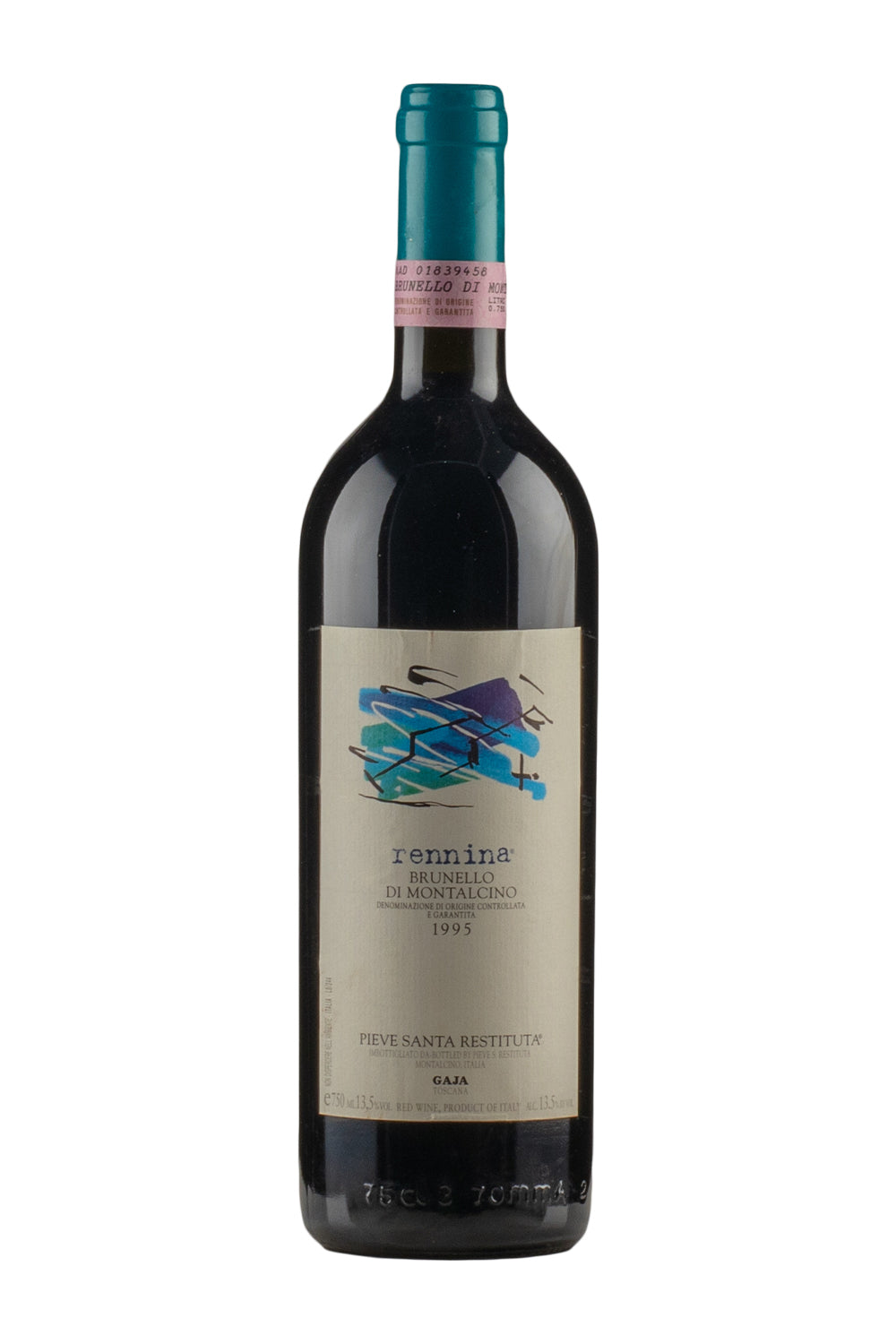 Brunello di Montalcino Rennina Gaja Pieve Santa Restituta 1995