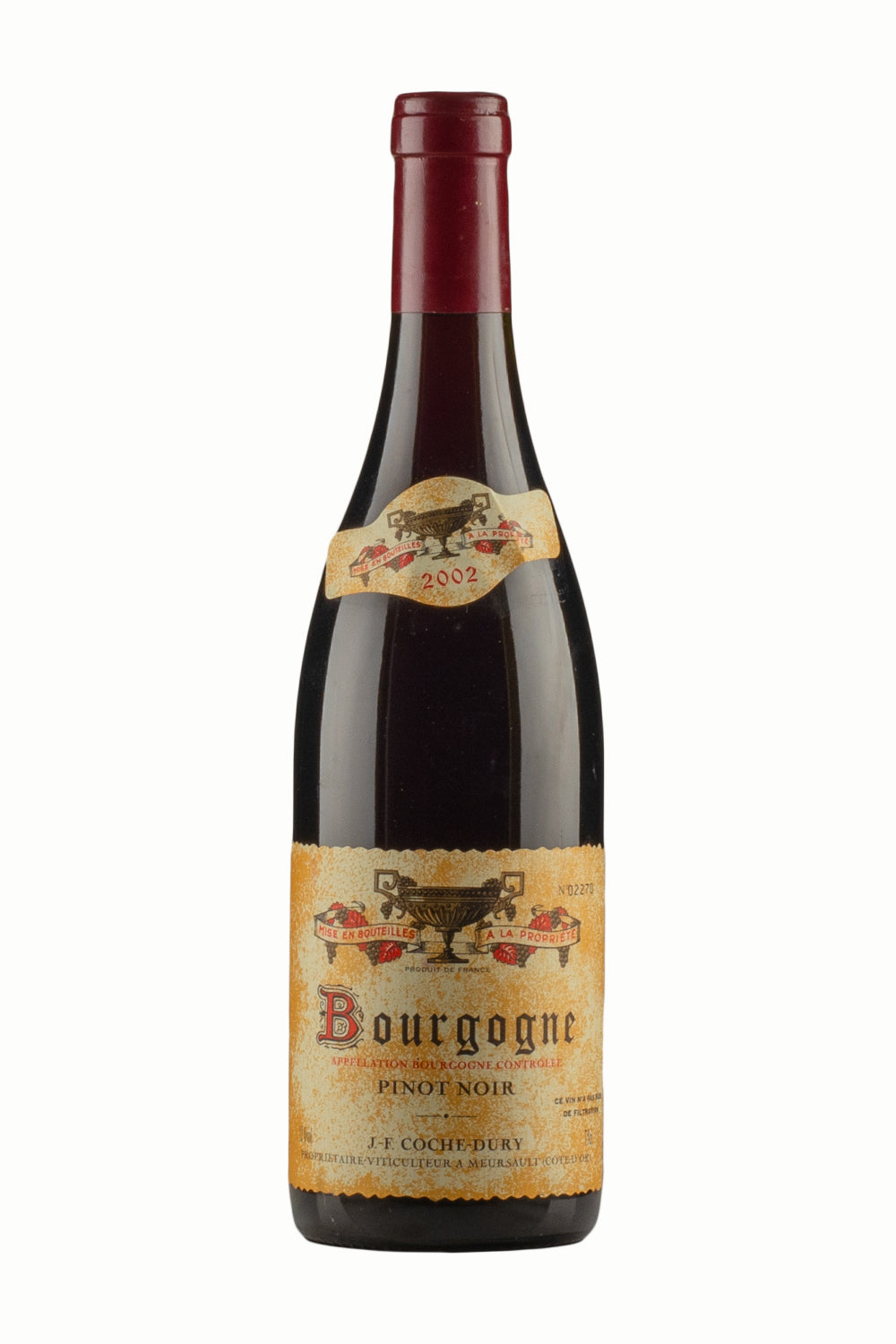 Bourgogne Pinot Noir Coche Dury 2002
