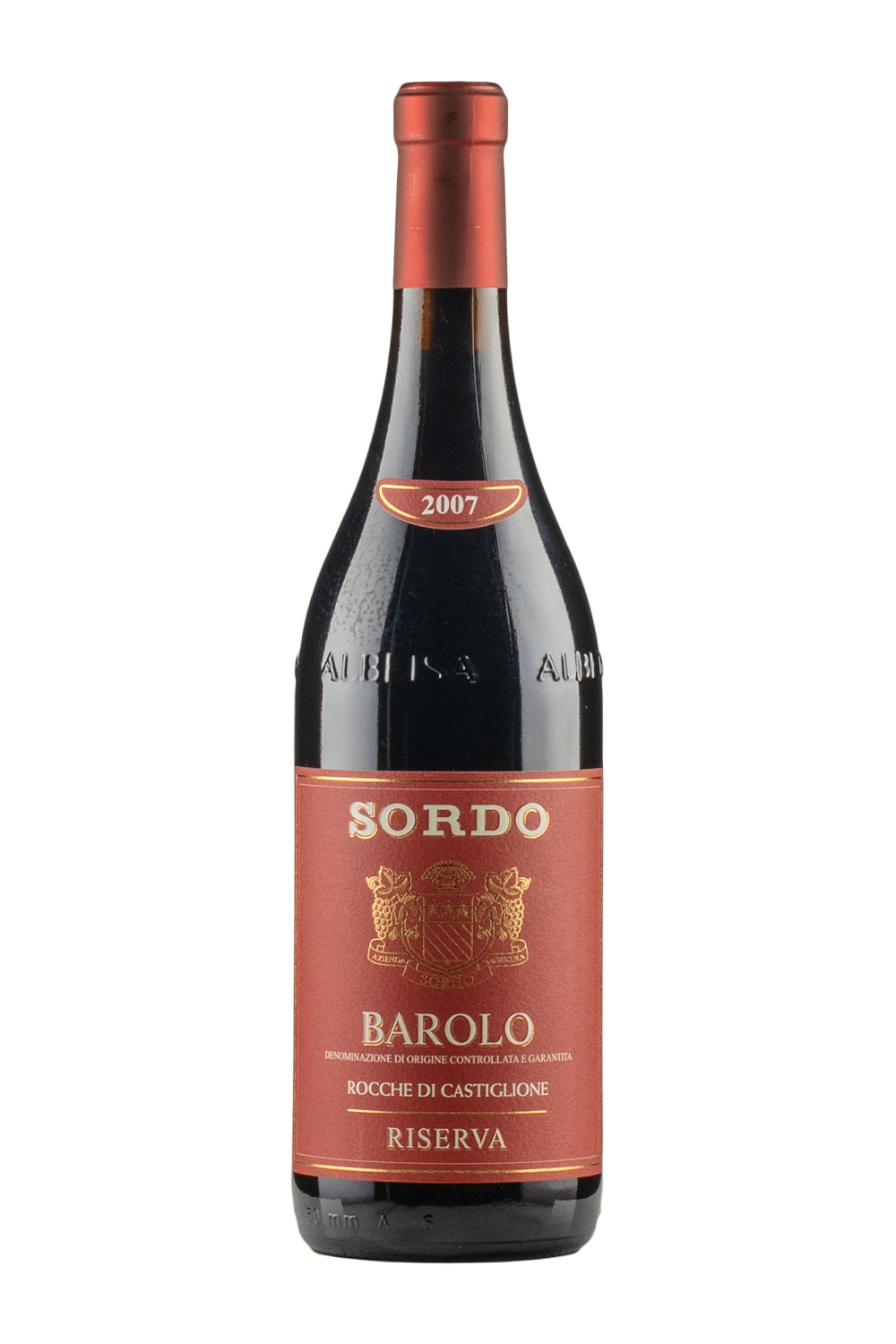 Barolo Rocche di Castiglione Riserva Sordo 2007