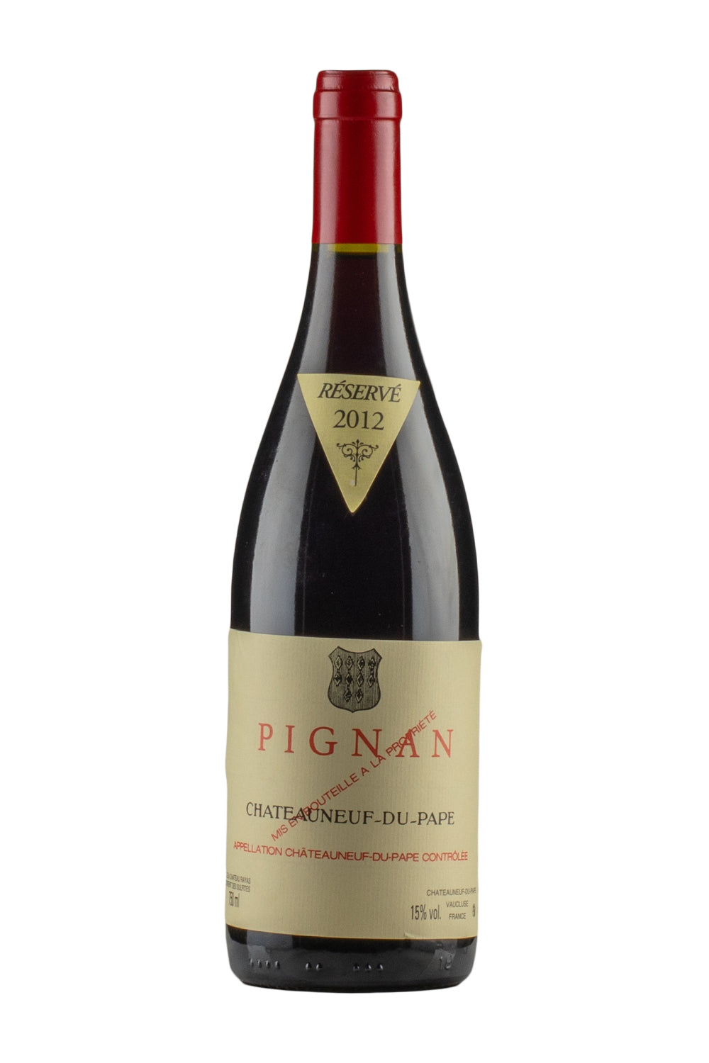 Chateauneuf du Pape Pignan 2012