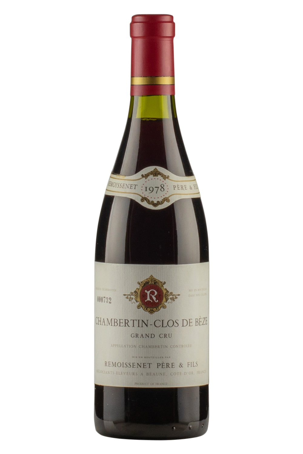 Chambertin Clos de Beze Remoissent 1978