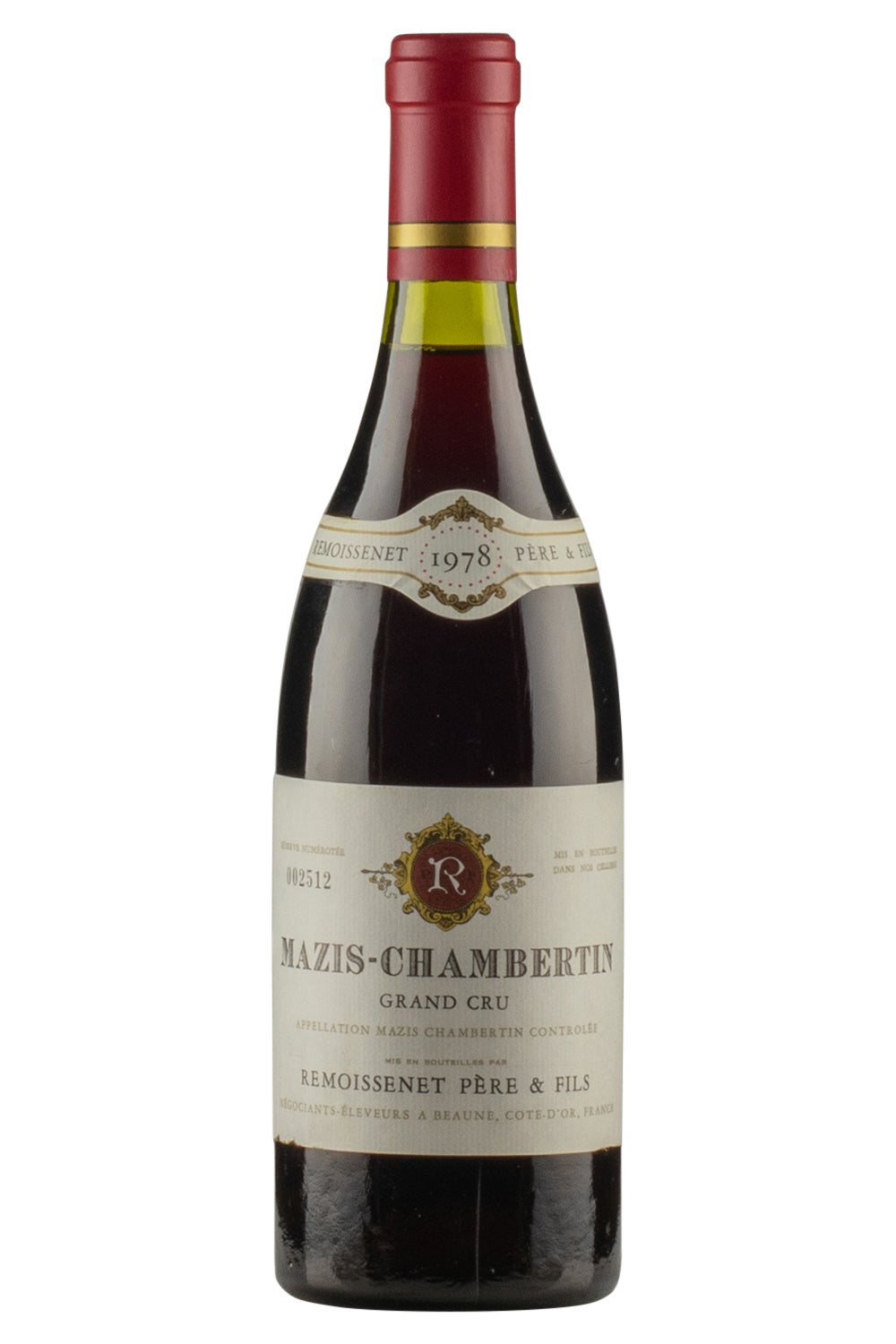 Mazis Chambertin Remoissent 1978
