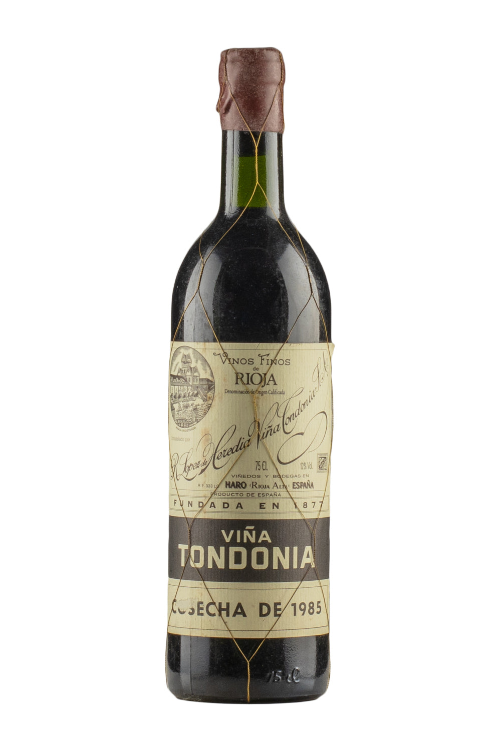Vina Tondonia Rioja Gran Reserva Tinto Lopez de Heredia 1985