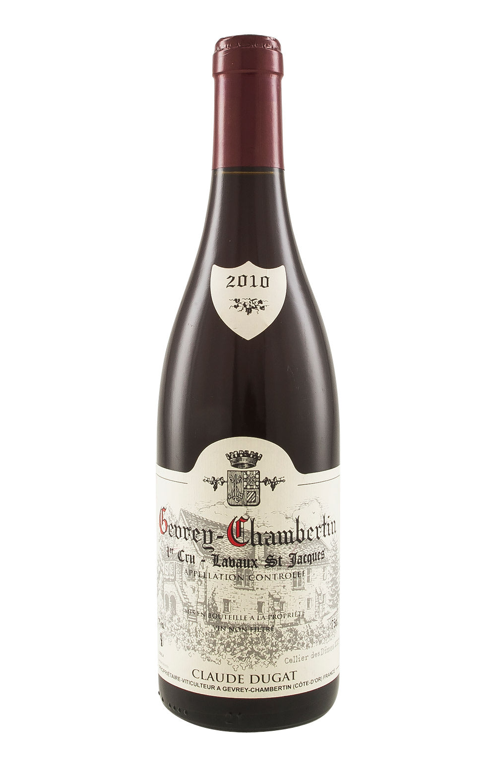 Gevrey Chambertin Lavaux St Jacques Claude Dugat 2010