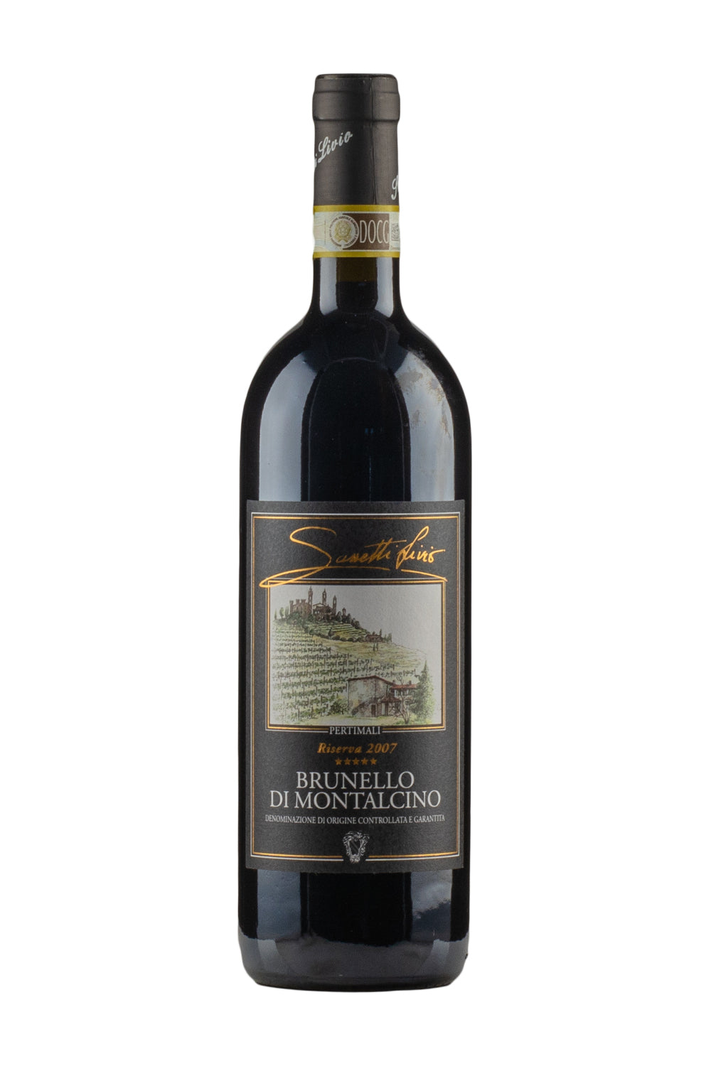 Brunello di Montalcino Riserva Sassetti Livio Pertimali 2007