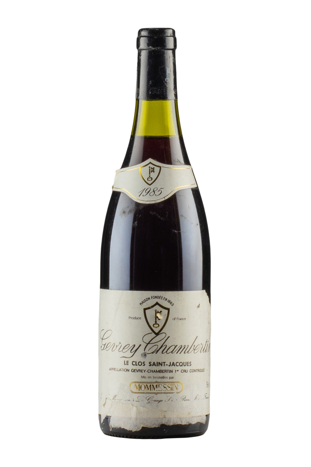 Gevrey Chambertin Clos St Jacques Mommessin 1985