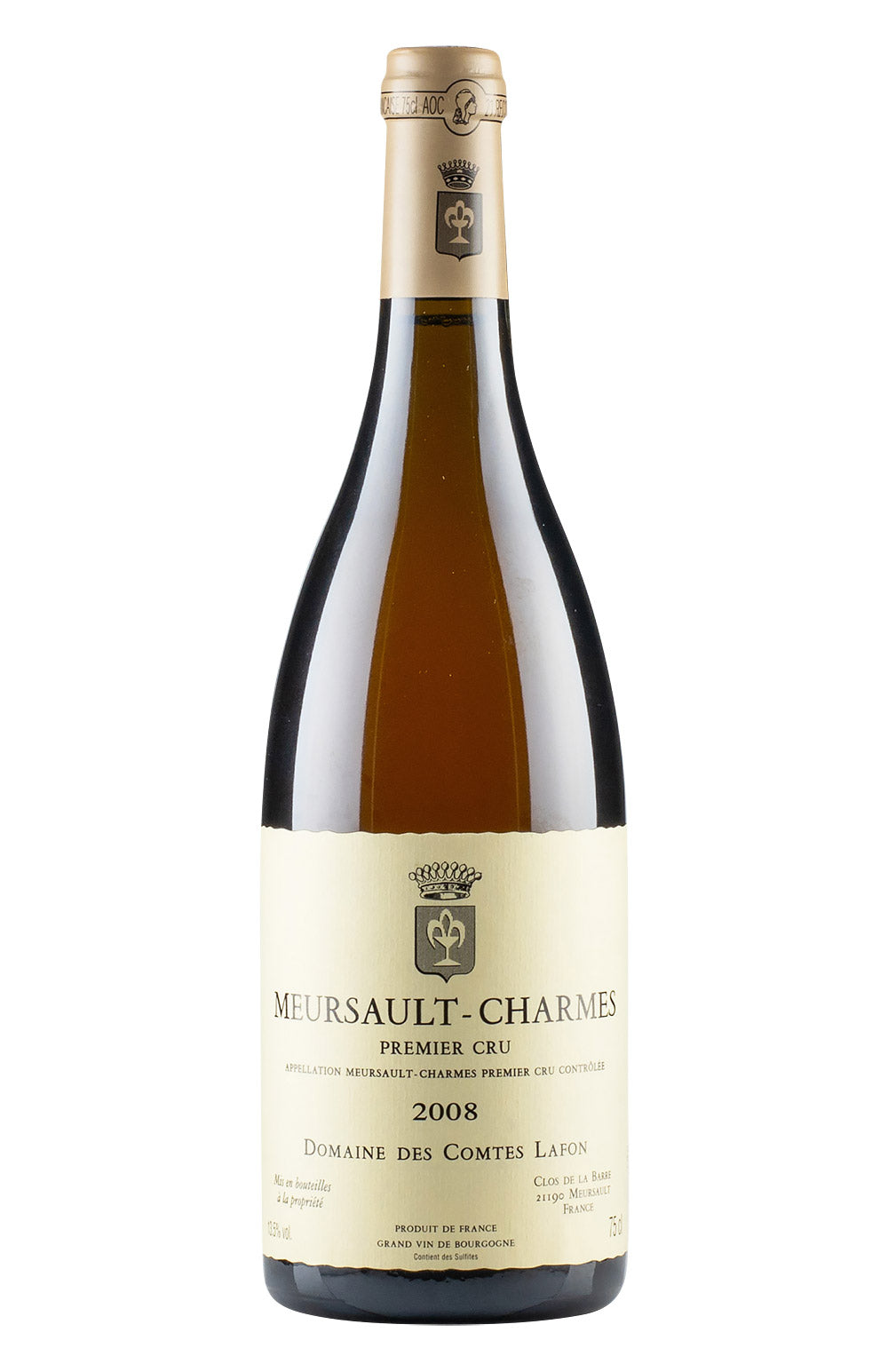Meursault Charmes Comtes Lafon 2008