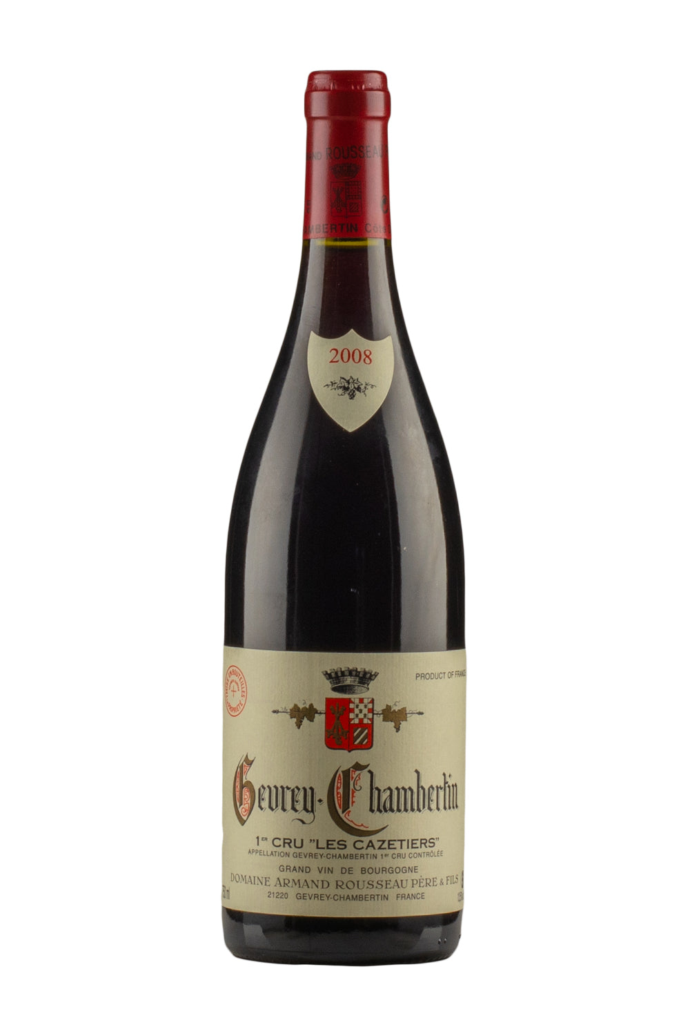 Gevrey Chambertin Les Cazetiers Armand Rousseau 2008