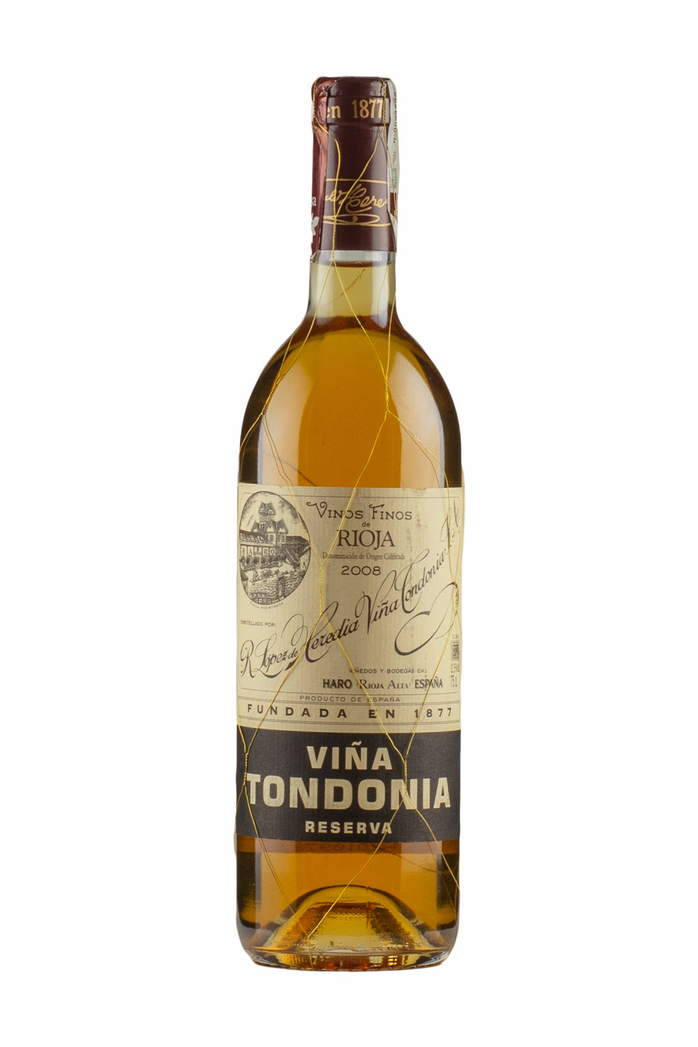 Vina Tondonia Rioja Reserva Blanco Lopez de Heredia 2008