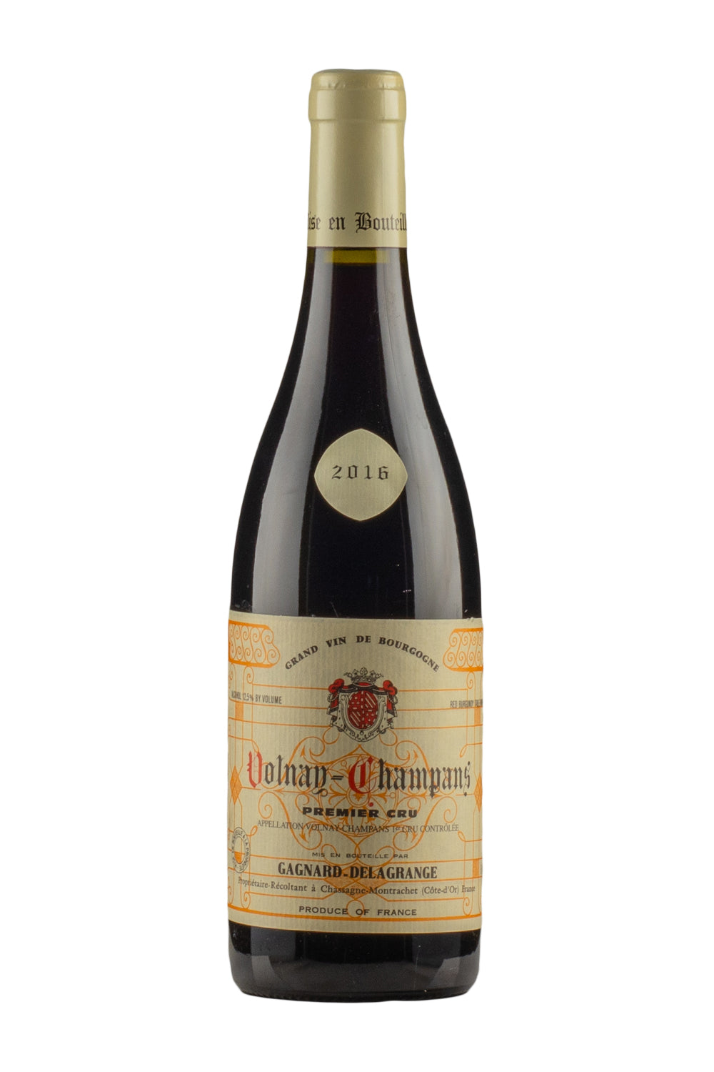 Volnay Champans Gagnard Delagrange 2016