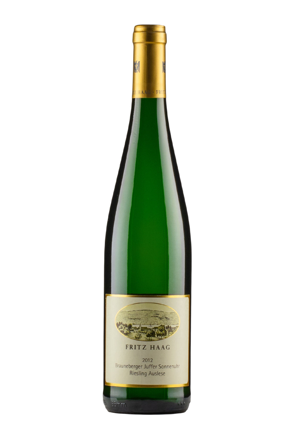 Fritz Haag Brauneberger Juffer Sonnenuhr Riesling Auslese Goldkapsel 2012