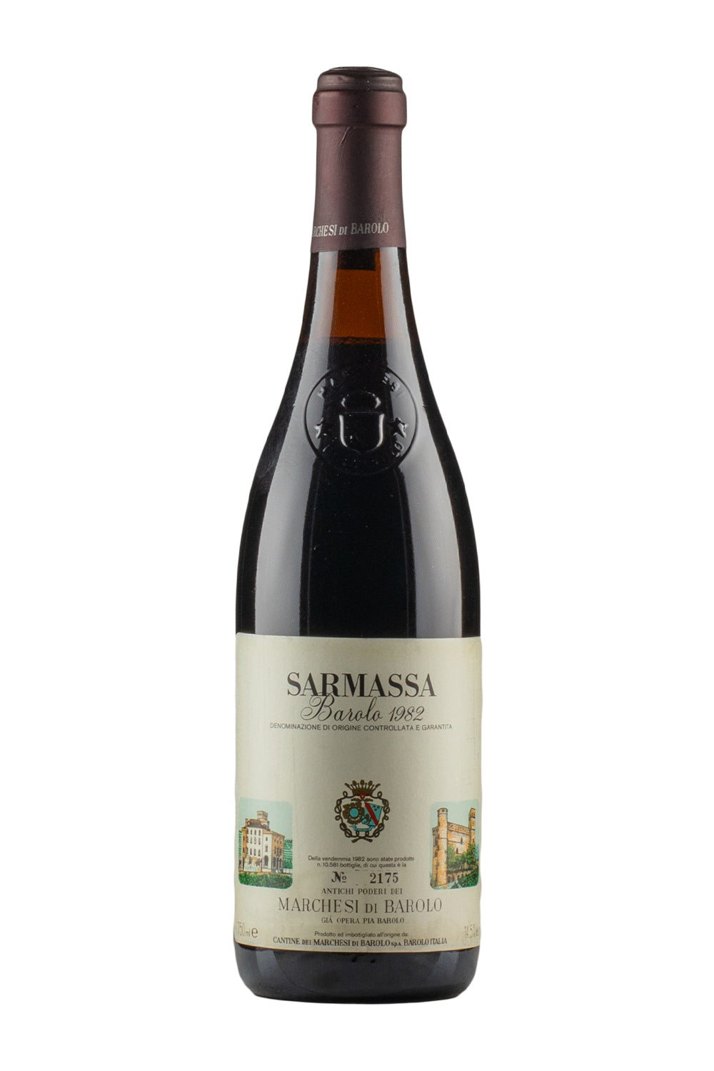 Barolo Marchesi di Barolo Sarmassa 1982