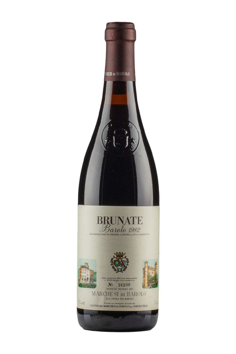Barolo Marchesi di Barolo Brunate 1982