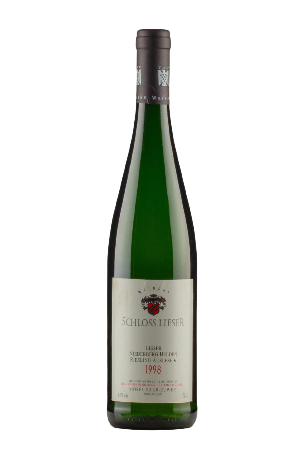 Schloss Lieser Niederberg Helden Riesling Auslese 1998
