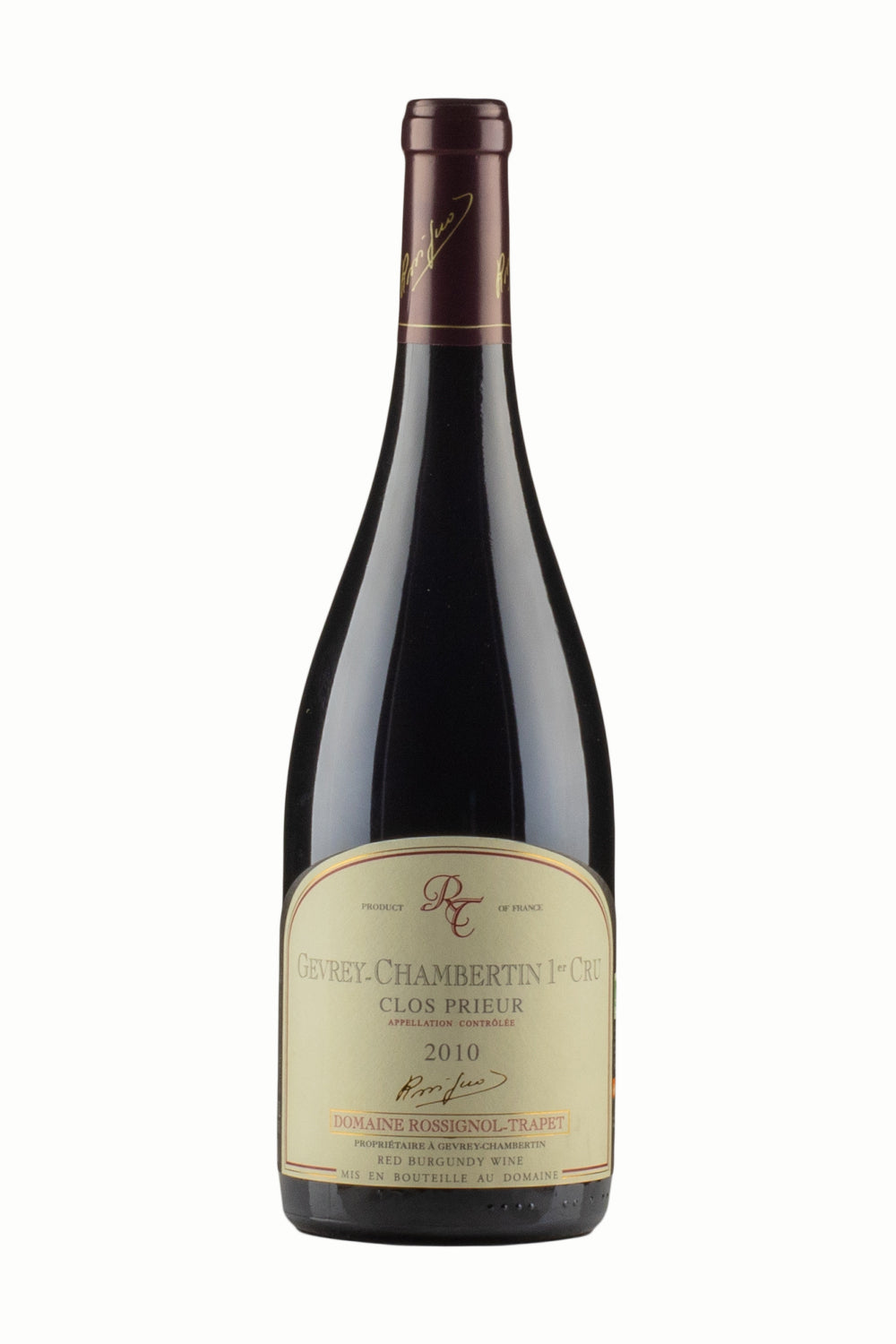 Gevrey Chambertin Clos Prieur Rossignol-Trapet 2010