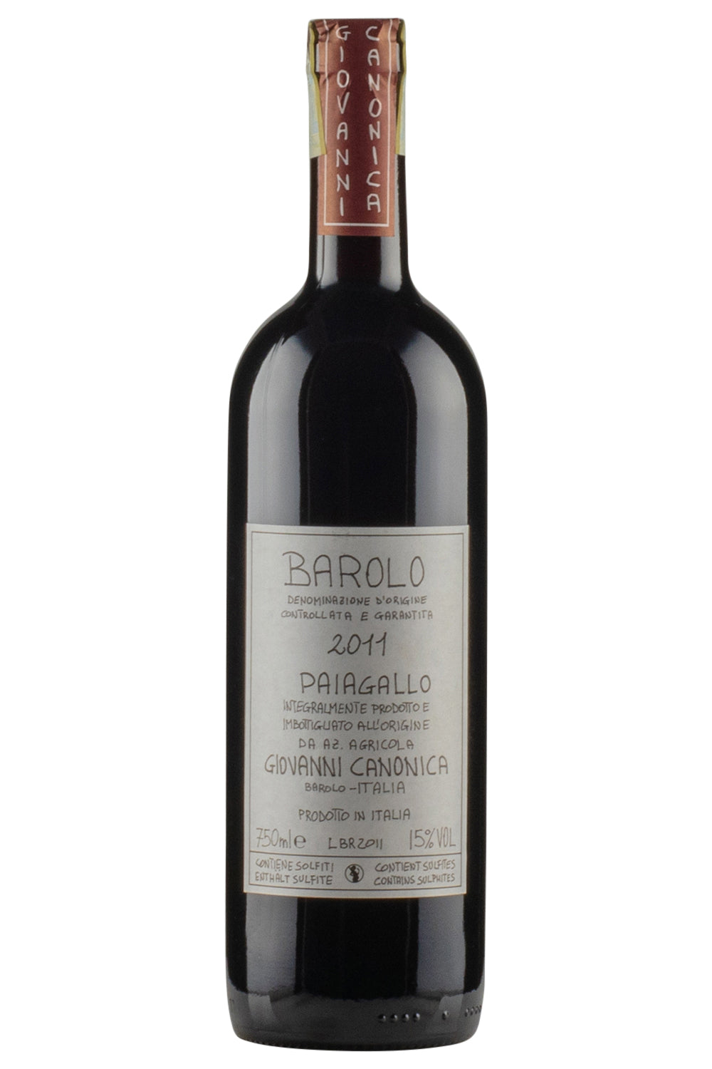 Barolo Paiagallo Giovanni Canonica 2011