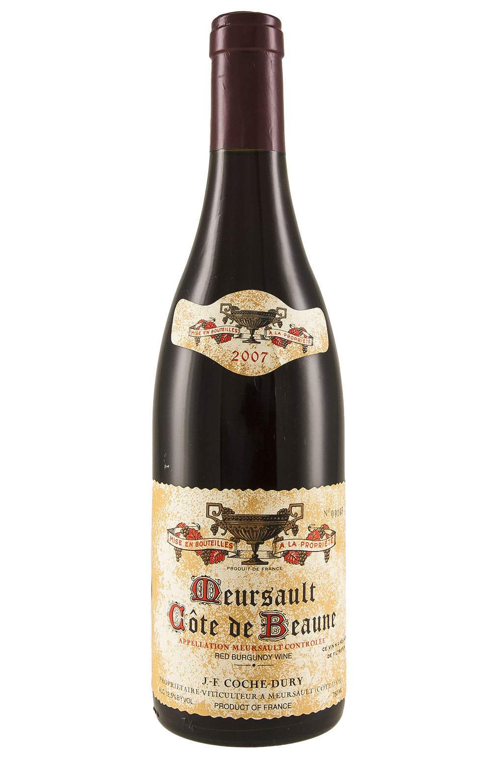 Meursault Rouge Coche Dury 2007