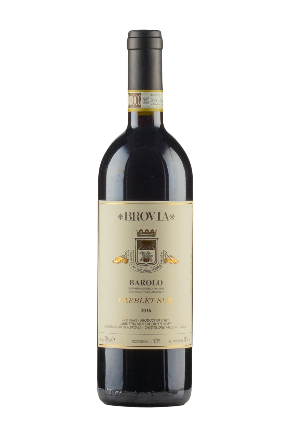 Barolo Garblet Sue Brovia 2016