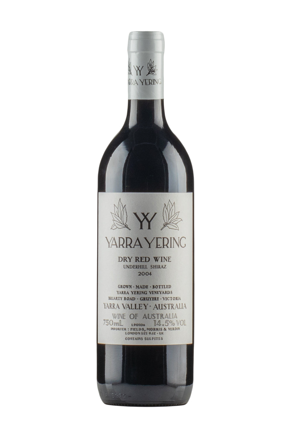 Yarra Yering Underhill Shiraz 2004