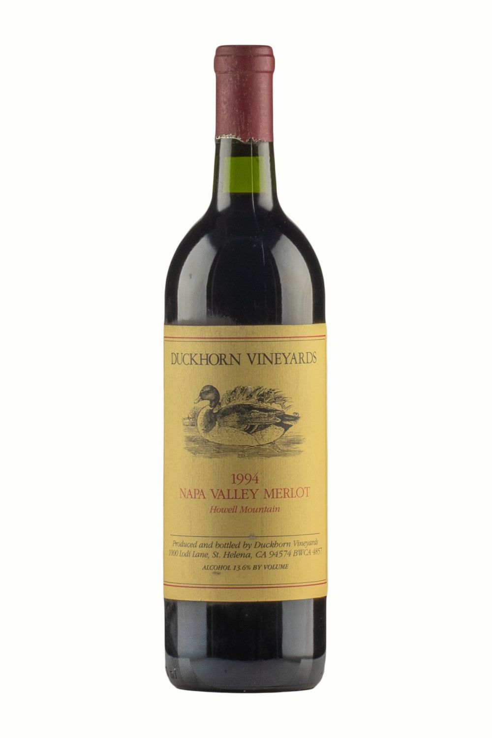Duckhorn Howell Mountain Merlot 1994