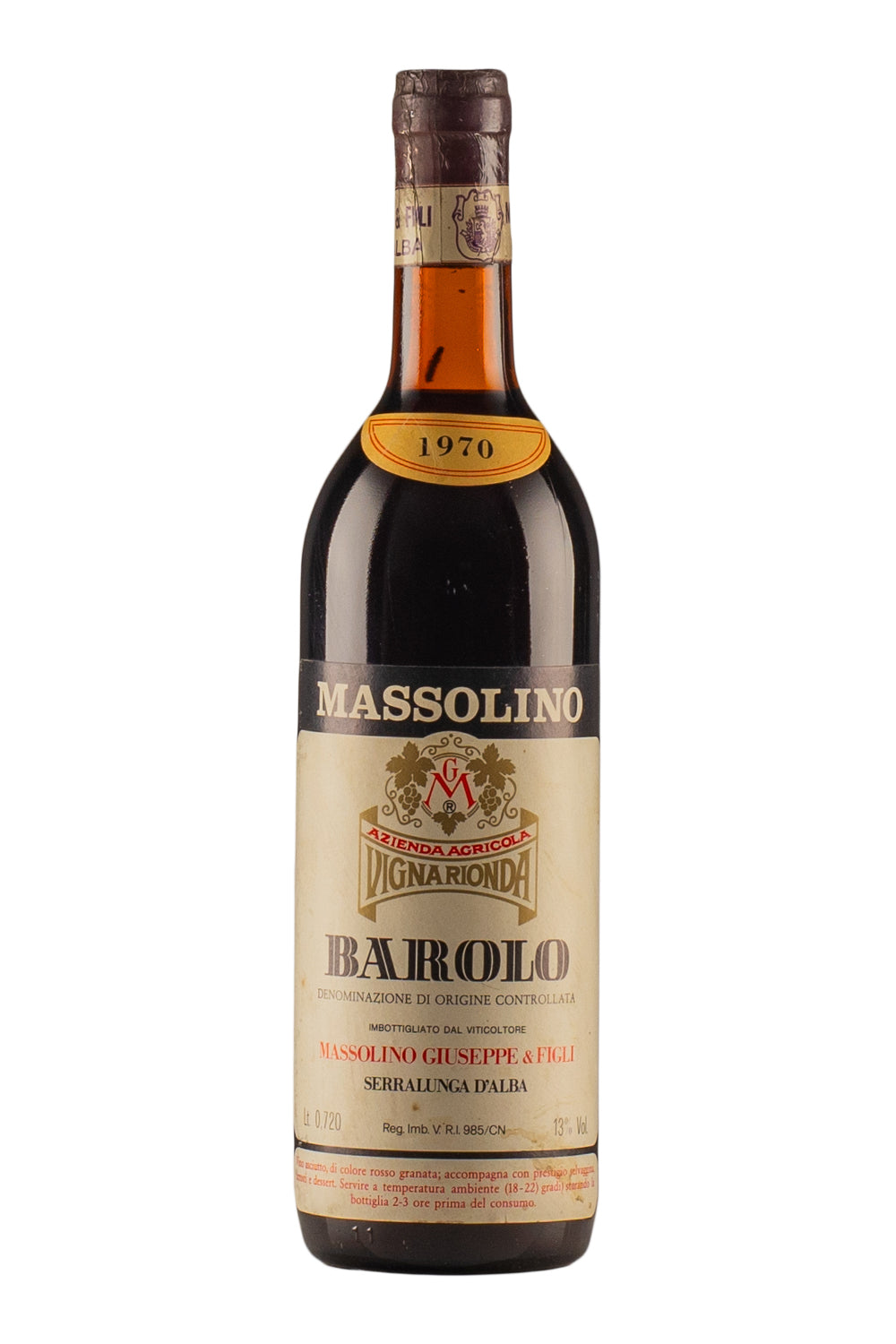 Barolo Massolino 1970