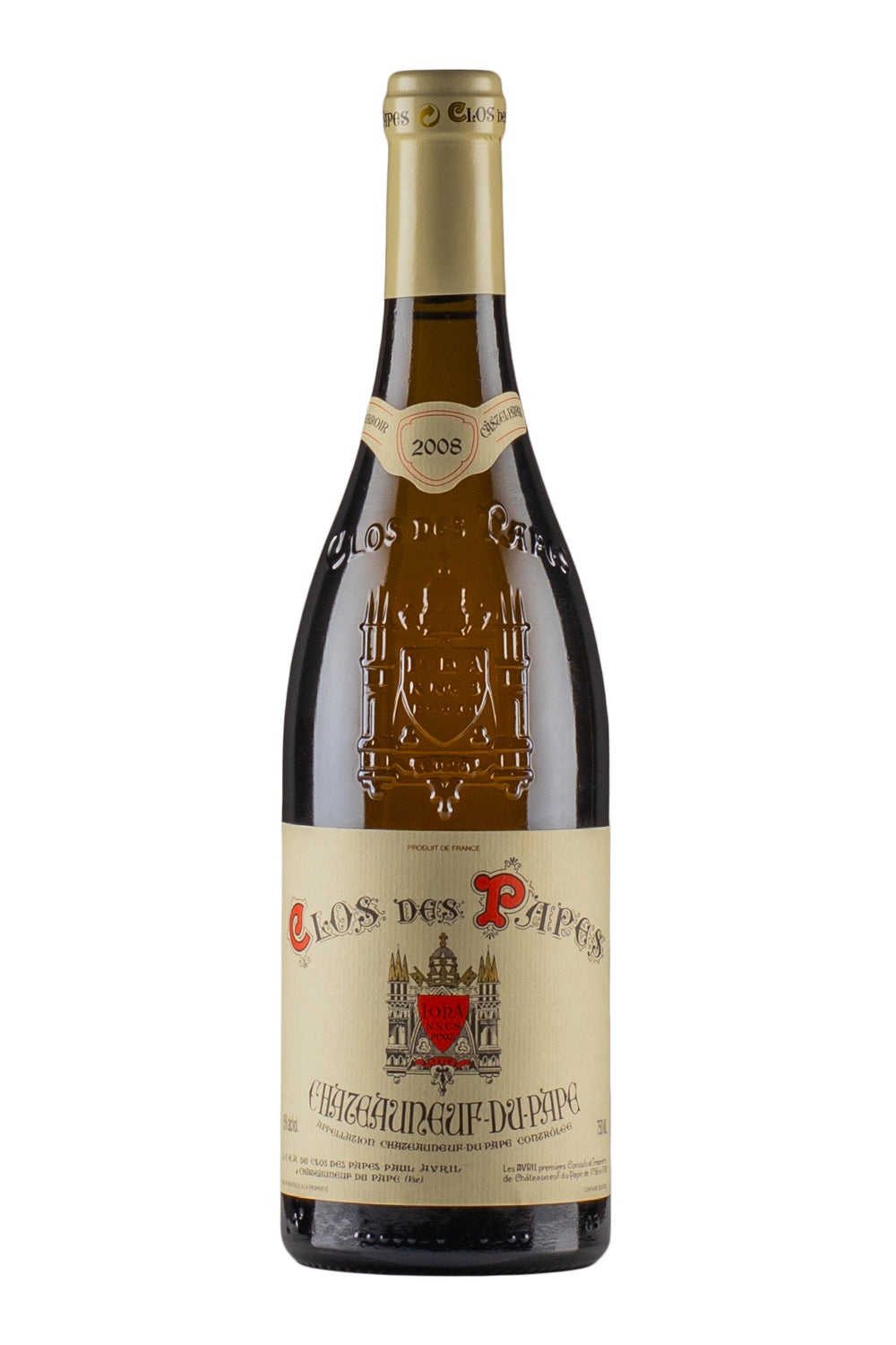 Chateauneuf du Pape Blanc Clos des Papes 2008