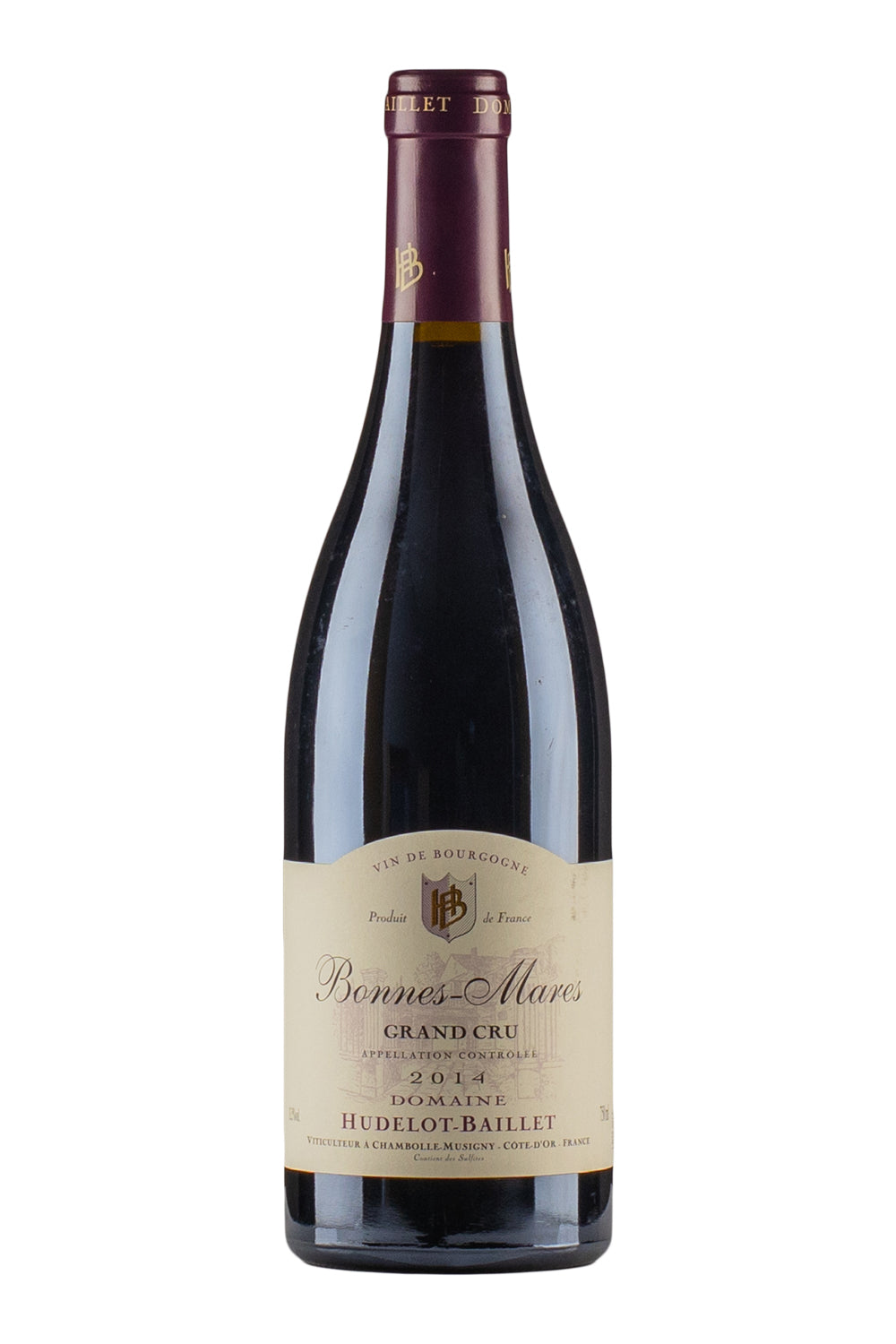 Bonnes Mares Hudelot Baillet 2014