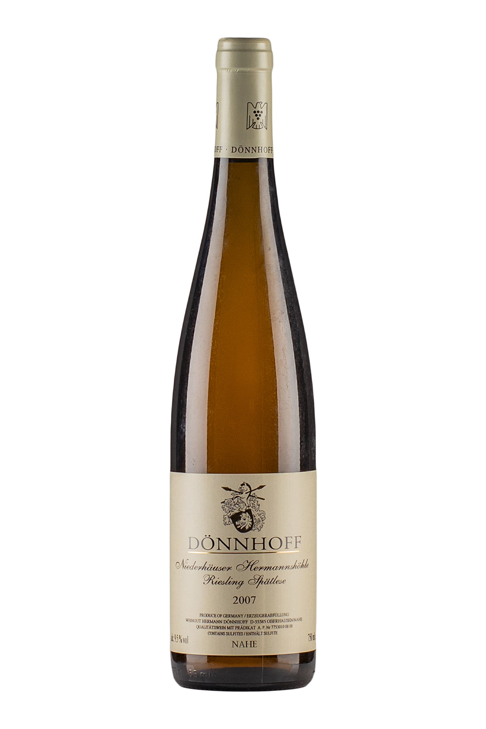 Donnhoff Niederhauser Hermannshohle Riesling Spatlese 2007