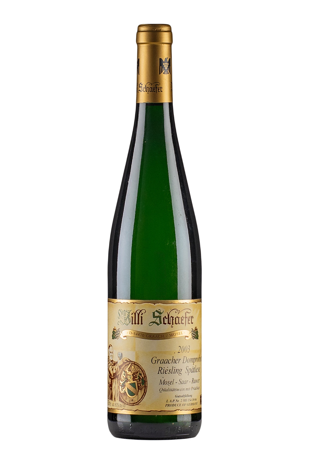 Willi Schaefer Graacher Domprobst Riesling Spatlese 2003