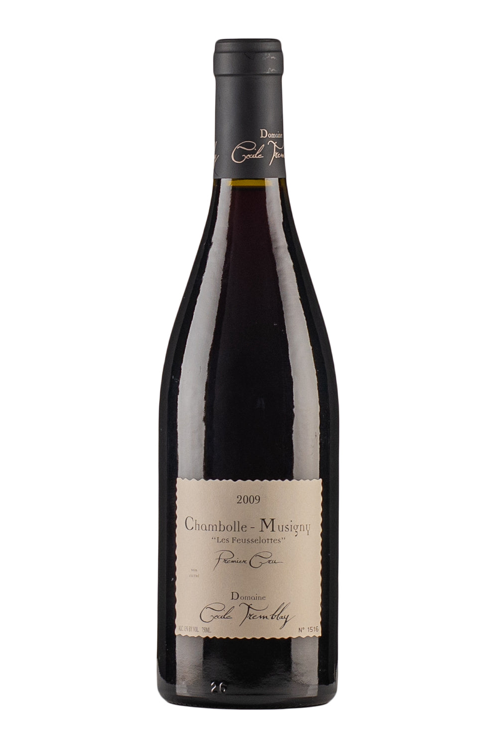Chambolle Musigny Les Feusselottes Cecile Tremblay 2009