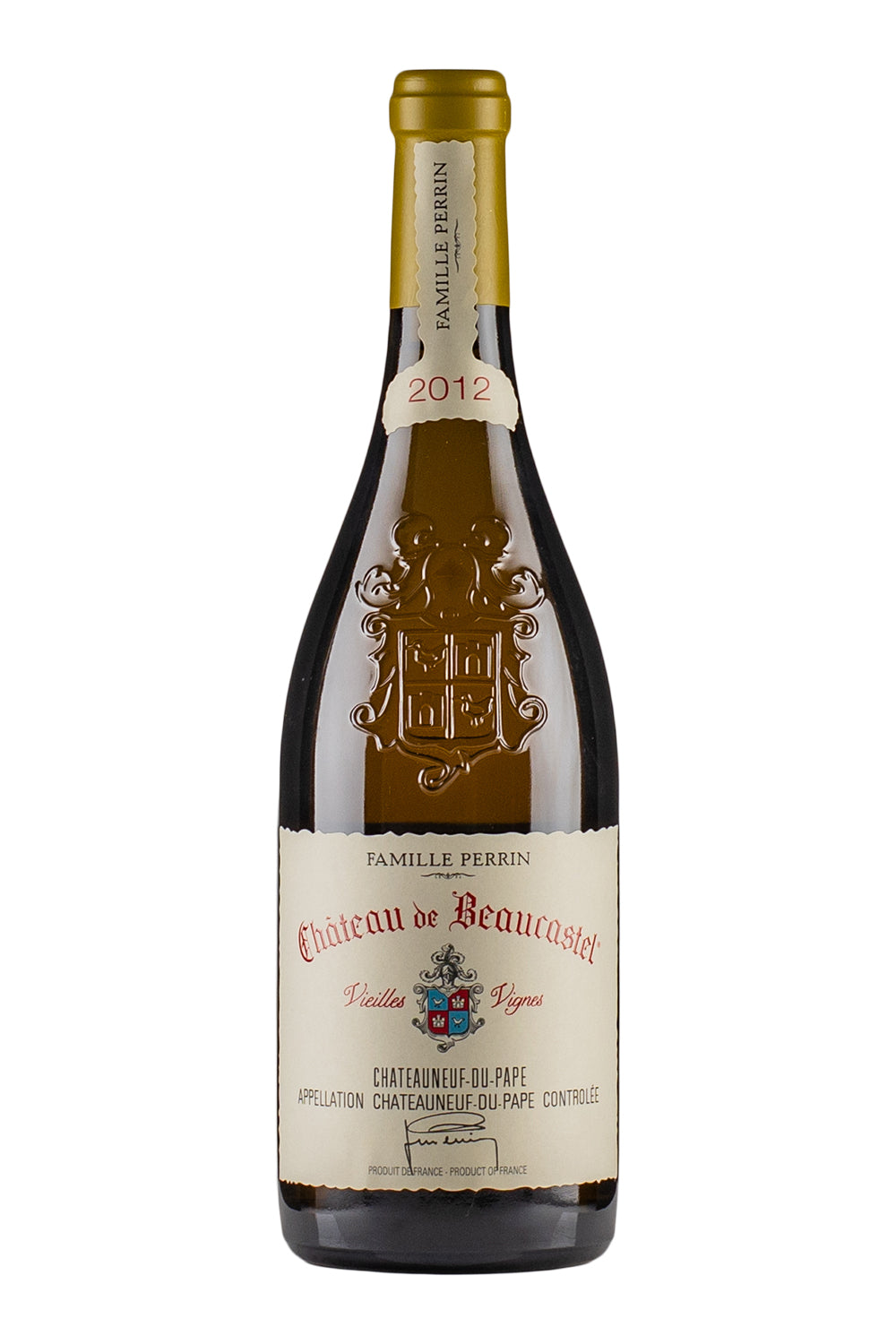 Chateauneuf du Pape Blanc Roussanne Vieilles Vignes Beaucastel 2012