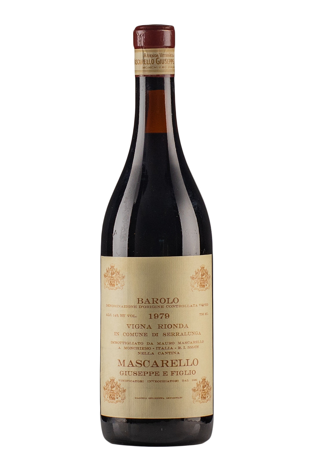 Barolo Vigna Rionda Giuseppe Mascarello 1979