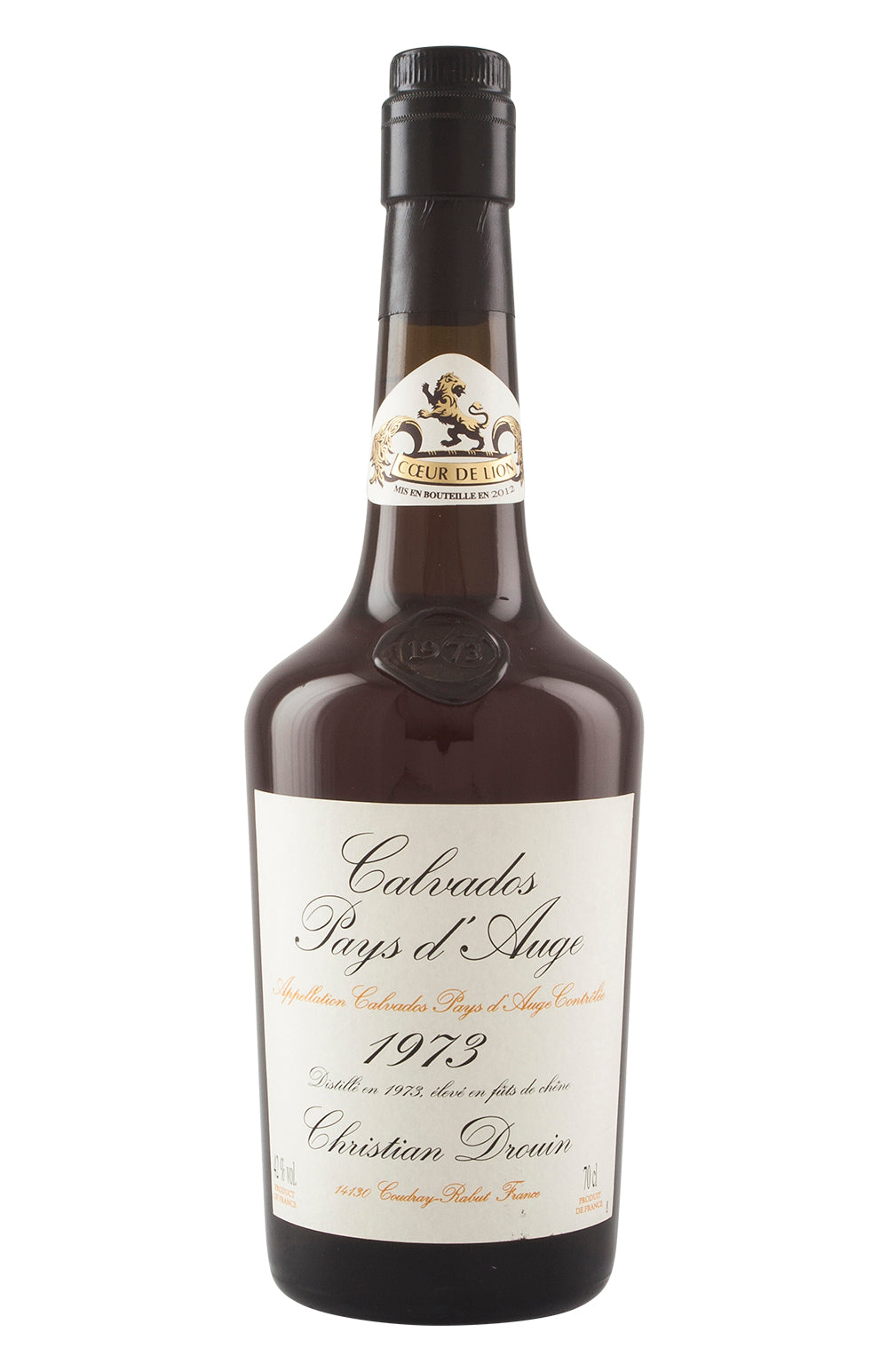 Christian Drouin Vintage Calvados 1973