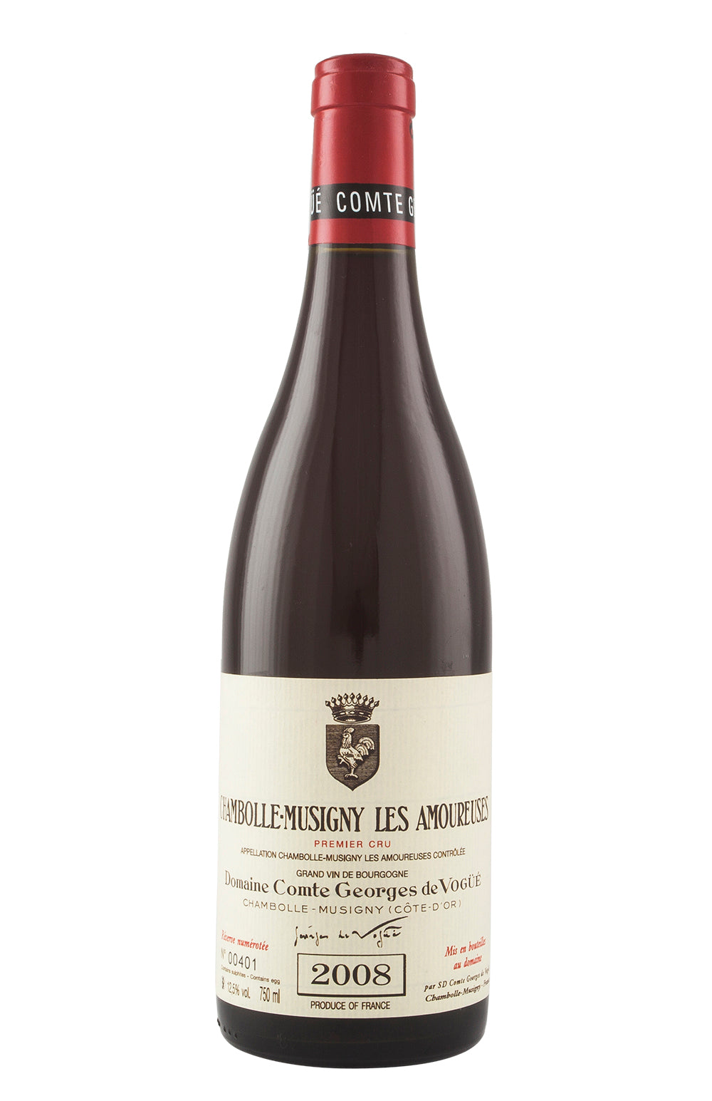 Chambolle Musigny Les Amoureuses de Vogue 2008