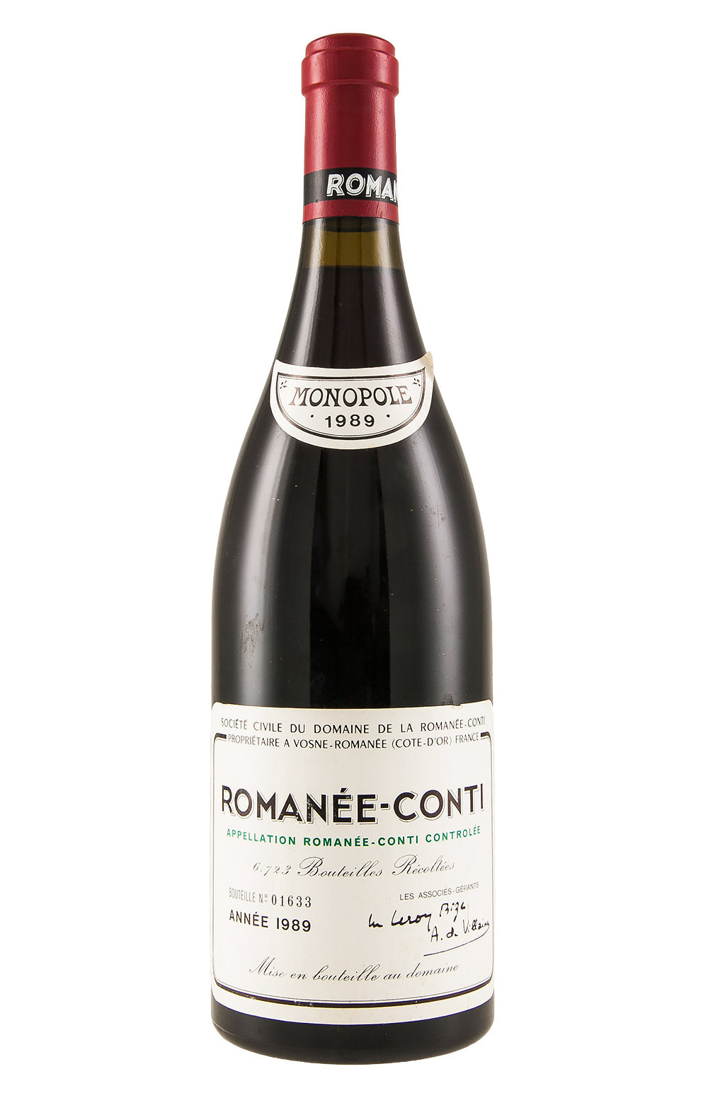 Romanee Conti DRC 1989