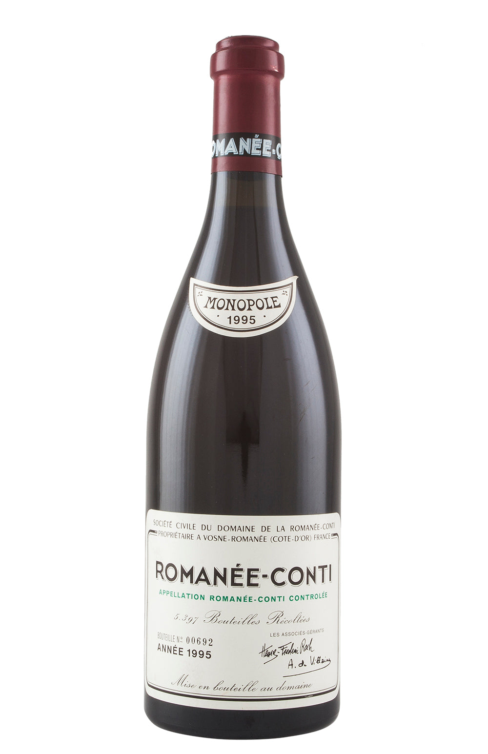 Romanee Conti DRC 1995