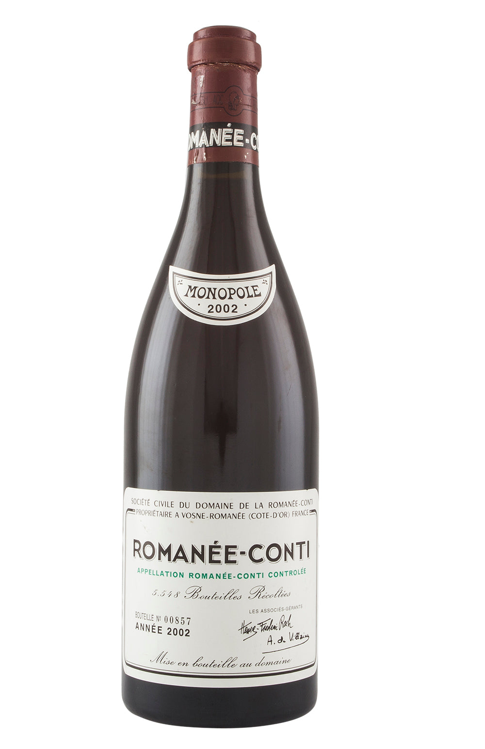 Romanee Conti DRC 2002
