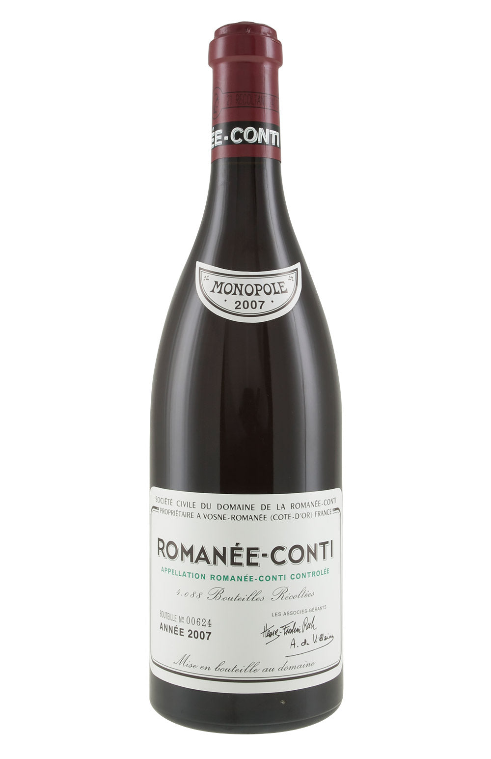 Romanee Conti DRC 2007