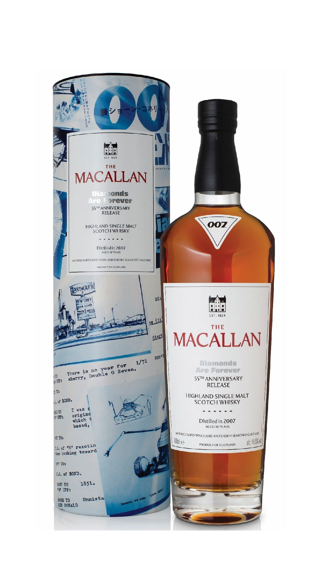 Macallan 18 Year Old `Diamonds are Forever` 2007