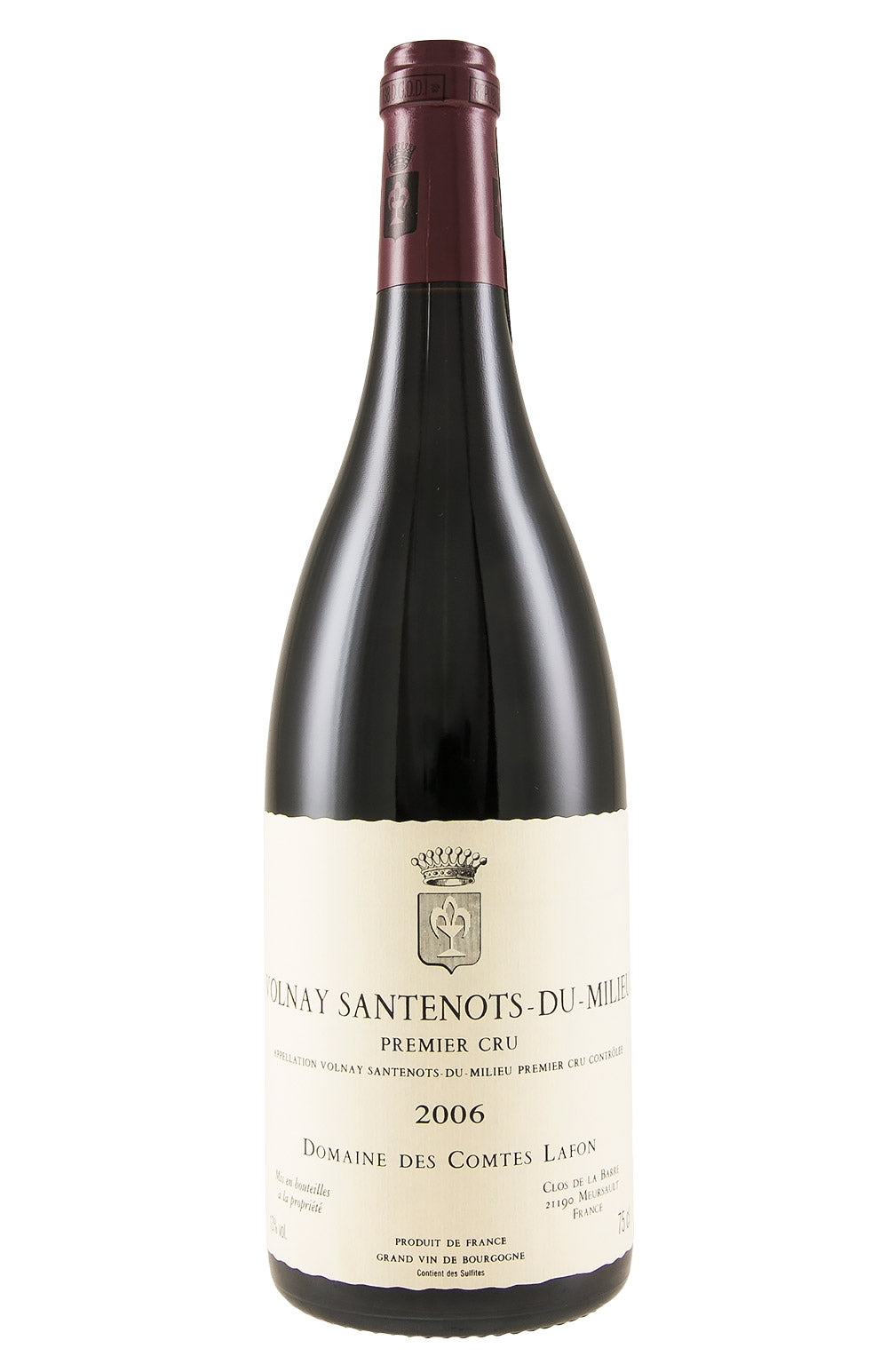 Volnay Santenots du Milieu Comtes Lafon 2006