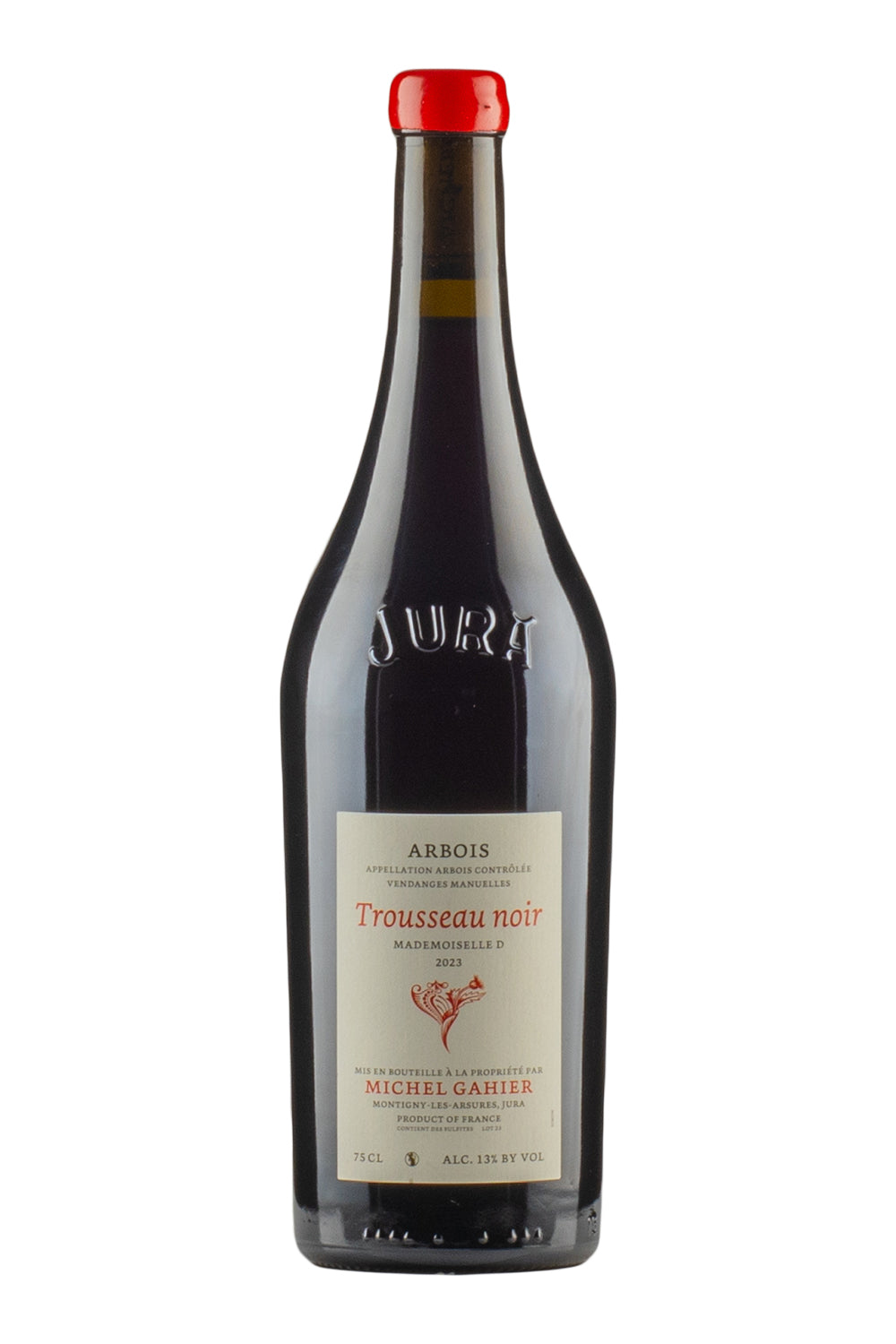 Arbois Trousseau Noir Mademoiselle D Michel Gahier 2023