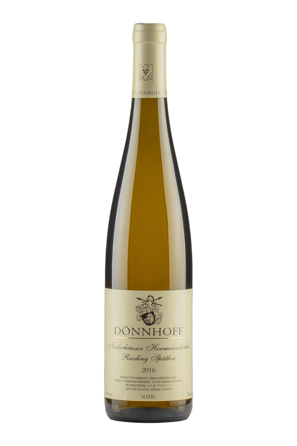 Donnhoff Niederhauser Hermannshohle Riesling Spatlese 2016