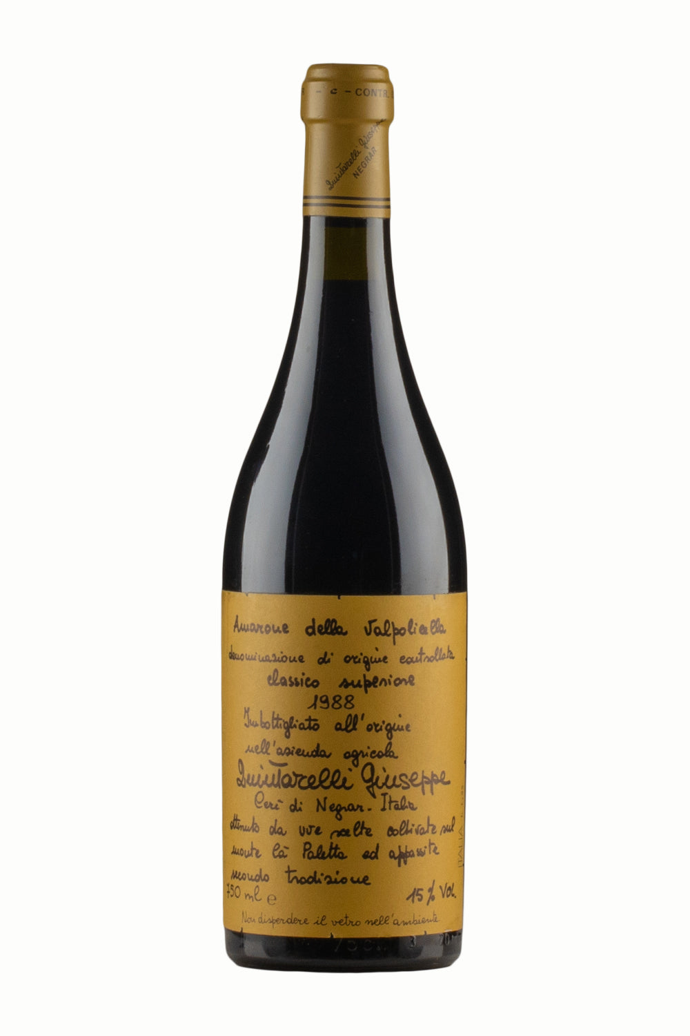 Amarone Classico Superiore Quintarelli 1988