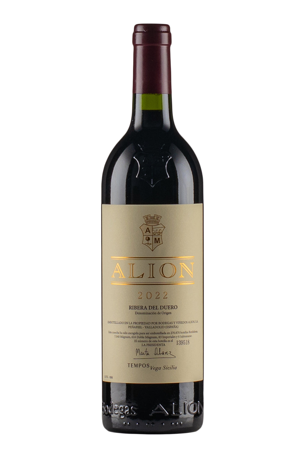 Vega Sicilia Alion 2022