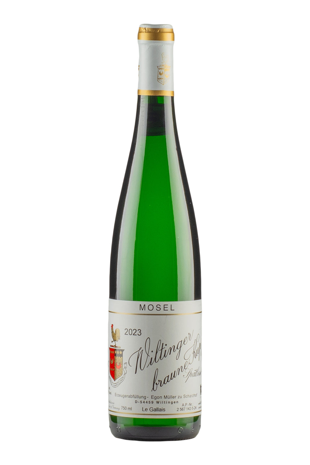 Egon Muller Wiltinger Braune Kupp Riesling Spatlese 2023