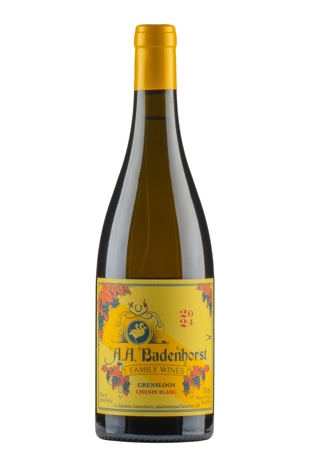 A A Badenhorst Grensloos Chenin Blanc 2024