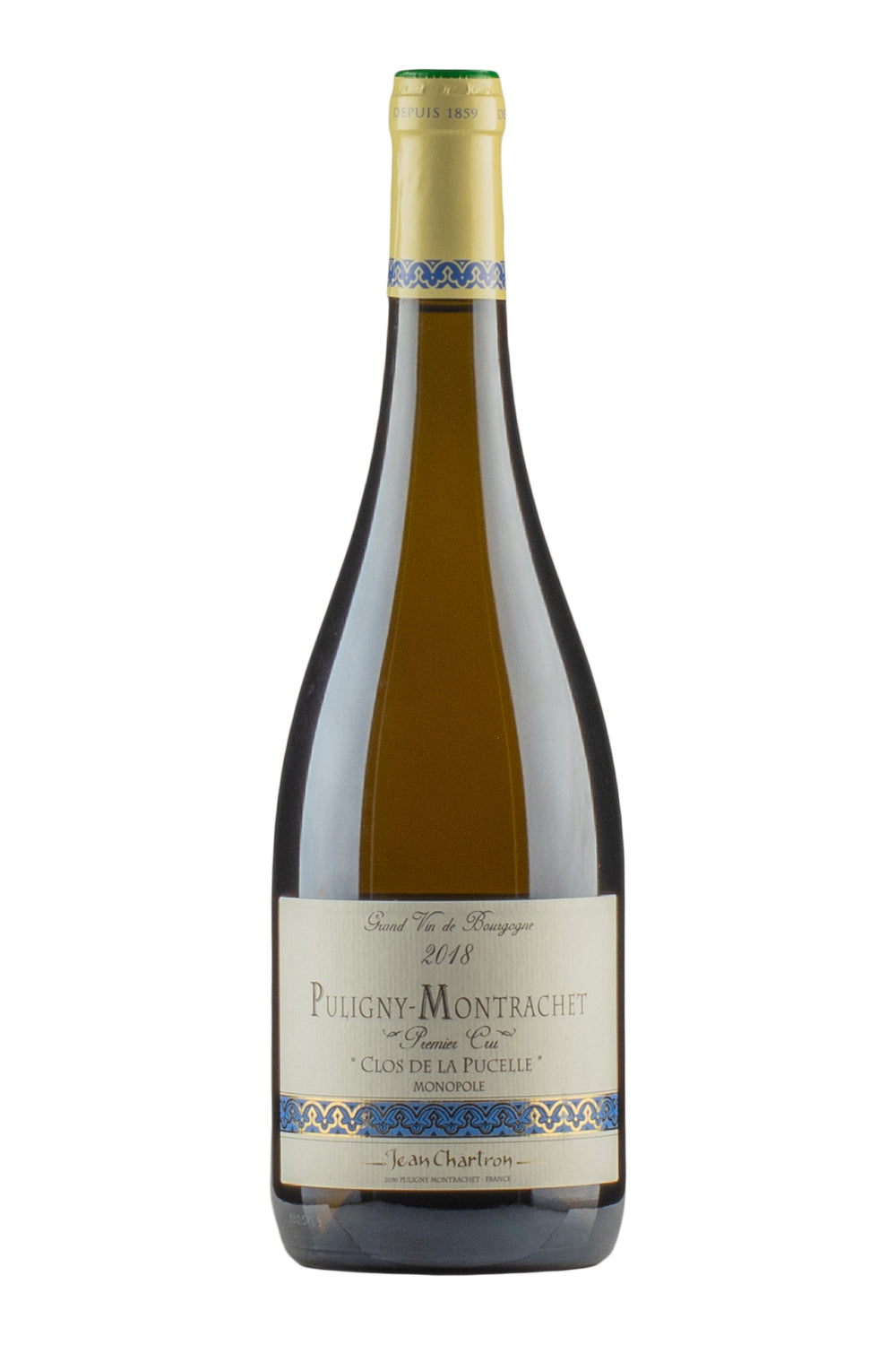 Puligny Montrachet Clos de la Pucelle Jean Chartron 2018
