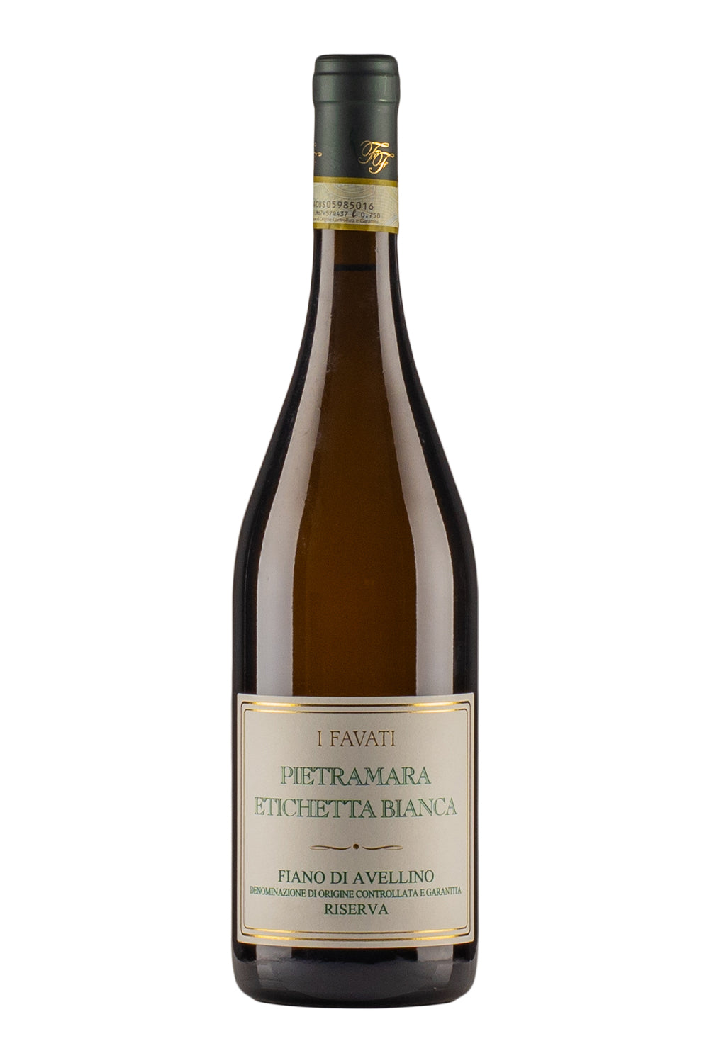 Fiano di Avellino Riserva Lutte Raisonnee I Favati 2020