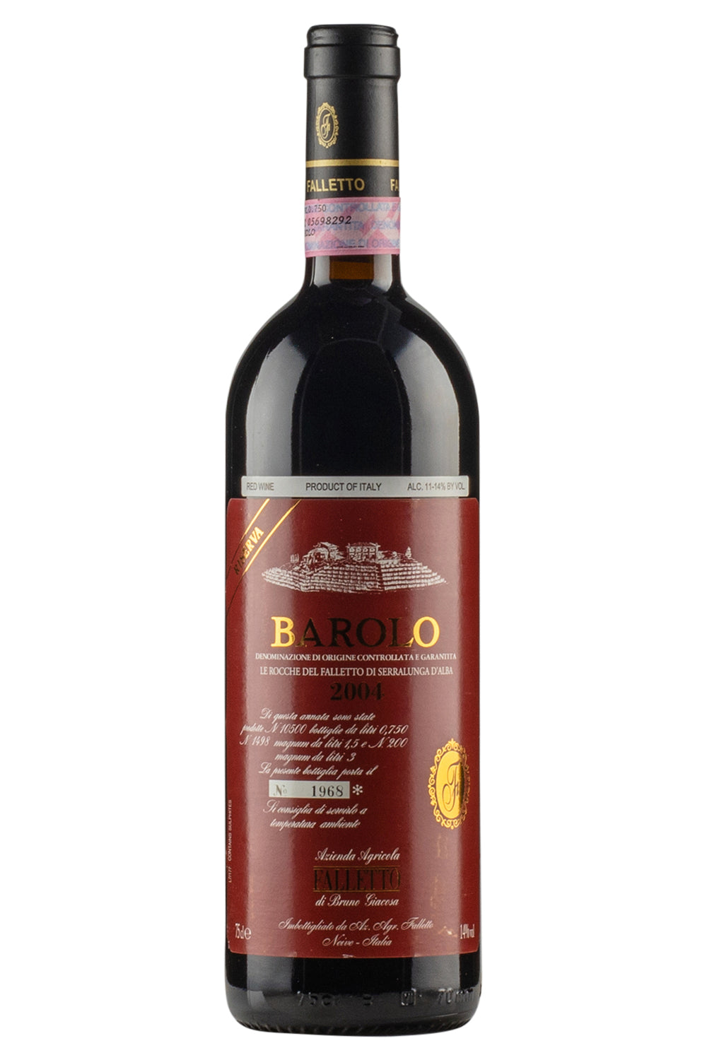 Barolo Le Rocche del Falletto Riserva Giacosa 2004