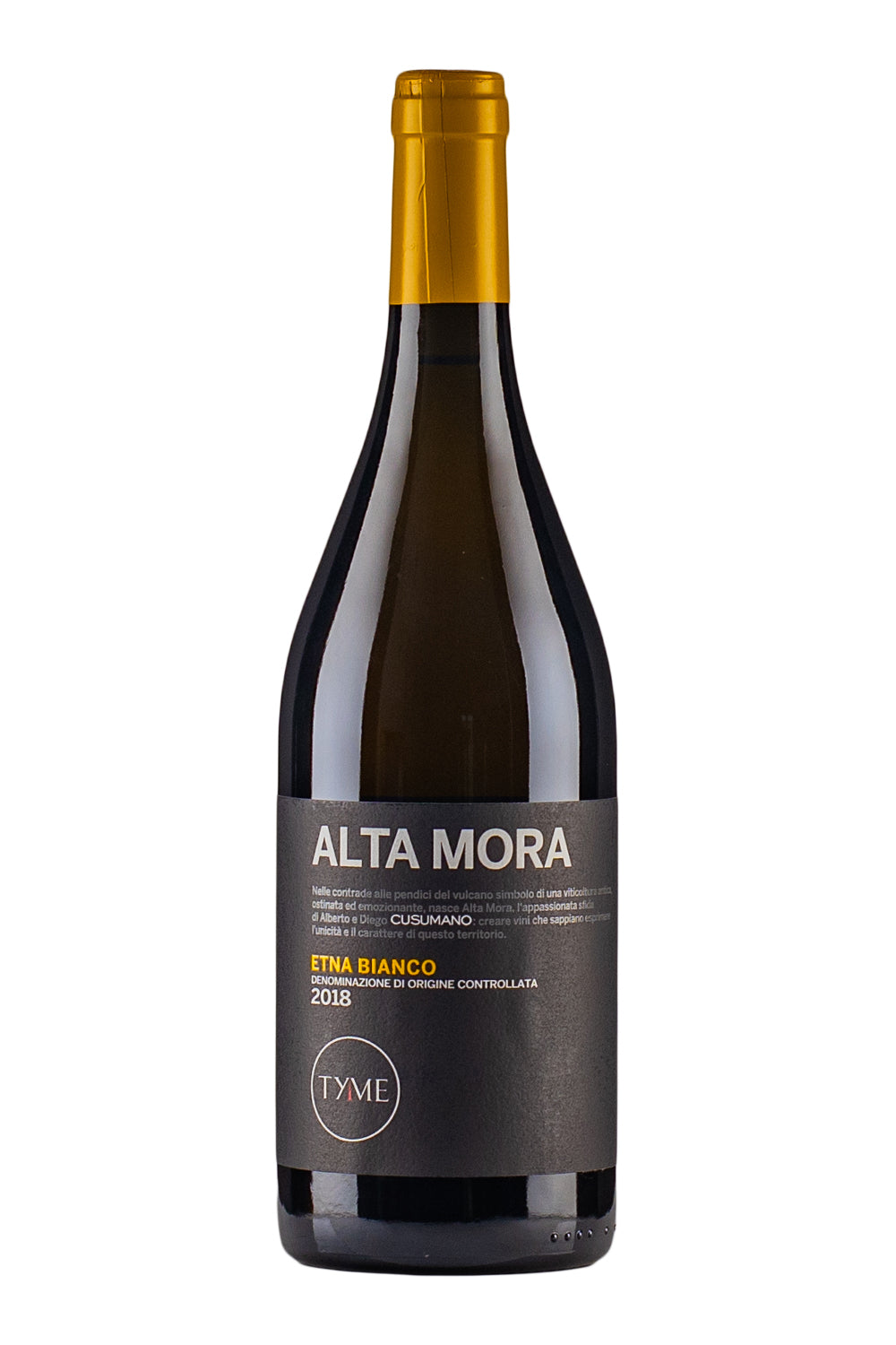 Etna Bianco Tyme Alta Mora 2018